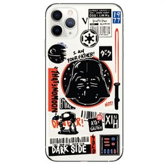 Чехол прозрачный Print Darth Vader (Star Wars) для iPhone 11 Pro