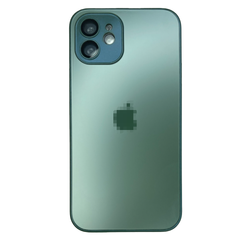 Чохол скляний матовий AG Glass Case для iPhone 11 із захистом камери Green