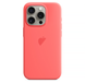 Чехол для iPhone 15 Pro Max Silicone Case With MagSafe Guava