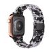 Янтарный Ремешок для Apple Watch (42mm, 44mm, 45mm, 49mm Black-White)