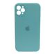 Чехол Silicone Case FULL CAMERA (square side) (для iPhone 11 pro) (Sea Blue)