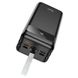 Павербанк 60000mAh 22.5w Hoco с фонариком 4 USB 1 Type C Quick Charge 3.0 PowerBank Black 5