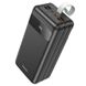 Павербанк 60000mAh 22.5w Hoco с фонариком 4 USB 1 Type C Quick Charge 3.0 PowerBank Black 4