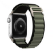 Ремешок Alpine Loop для Apple Watch 42|44|45|49 Black-Green 1