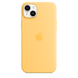 Чохол Silicone Case with Magsafe на iPhone 14 Plus Sunglow