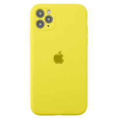 Чехол Silicone Case FULL CAMERA (для iPhone 11 Pro, Canary Yellow)