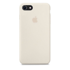 Чехол Silicone Case для iPhone 7/8 FULL (№11 Antique White)