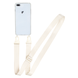 Прозрачный чехол для iPhone 7 Plus | 8 Plus c ремешком Crossbody White