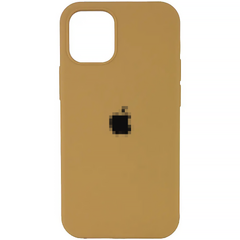 Чехол Silicone Case для iPhone 12 mini FULL (№28 Caramel)
