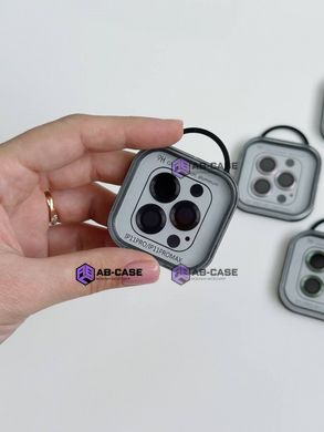 Защитные линзы на камеру iPhone 11 Pro Metal Glass Lenses Deep Purple