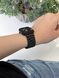 Монобраслет на Apple Watch Braided Solo Loop (Rainbow Black - Green, 38 mm, 40 mm, 41mm, S) 2