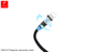 Кабель магнитный плетеный 3 in 1 USB to Lightning | USB-C | Micro-USB SkyDolphin Cable Magnetic 2.4A 5