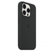Чехол для iPhone 15 Pro Max Silicone Case With MagSafe Black 2