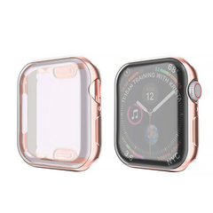 Защитный чехол Silicone Case для Apple Watch (41mm, Rose Gold)
