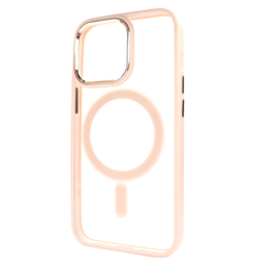 Чохол для iPhone 15 Plus Crystal Guard with MagSafe Pink Sand