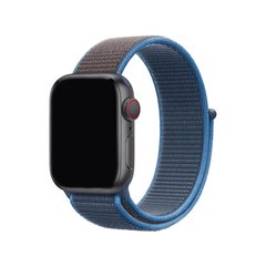 Ремешок для Apple Watch Nylon Loop нейлоновый (42mm, 44mm, 45mm, 49mm, Surf Blue)