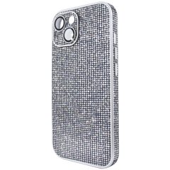 Чехол для iPhone 14 Galaxy Case с защитой камеры - Silver