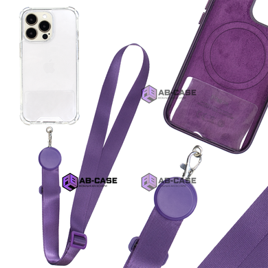 Ремешок для телефона на шею под чехол Deep Purple