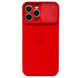 Чехол Silicone with Logo hide camera, для iPhone 12 Pro (Red) 1