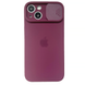Чехол Silicone with Logo hide camera, для iPhone 13 (Violet)