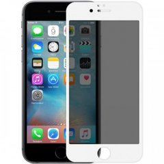 Захисне скло Антишпигун 10D (упаковка) на iPhone 7/8 PLUS White