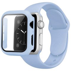 Комплект Band + Case чохол з ремінцем для Apple Watch (40mm, Sky Blue)
