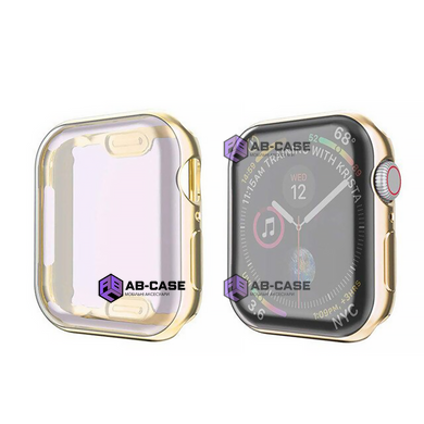 Защитный чехол Silicone Case для Apple Watch (41mm, Gold)
