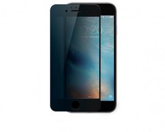 Захисне скло Антишпигун 10D (упаковка) на iPhone 6/6s Black