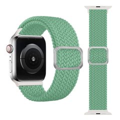 Регулируемый монобраслет на Apple Watch Braided Solo Loop (Mint, 38/40/41mm)