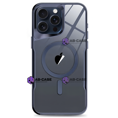 Чехол для iPhone 14 Pro Metallic Shell with MagSafe, Titanium Blue