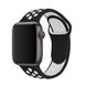 Ремешок силиконовый Nike Sport Band для Apple Watch 38|40|41mm Black-White