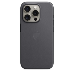 Чехол для iPhone 15 Pro Max FineWoven Case with MagSafe Black