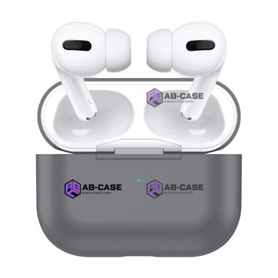Чехол для AirPods PRO silicone case (Charcoal Gray)