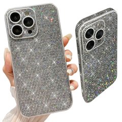 Чехол для iPhone 15 Pro Max Galaxy Case с защитой камеры - Silver
