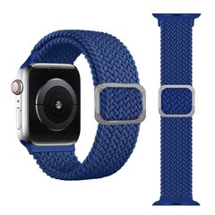 Регулируемый монобраслет на Apple Watch Braided Solo Loop (Blue, 38/40/41mm)