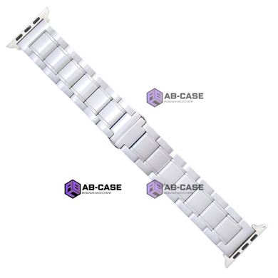 Ремешок керамический Ceramic Band для Apple Watch 42|44|45|49mm White