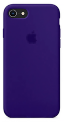 Чехол Silicone Case для iPhone 7/8 FULL (№30 Ultraviolet)