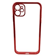 Гальванический чехол (для iPhone 12 mini, Red)