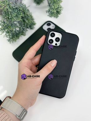 Чехол для iPhone 13 mini Leather Case PU with Magsafe Black