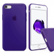 Чехол Silicone Case iPhone 6/6s FULL (№45 Purple)