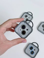 Защитные линзы на камеру iPhone 13 mini Metal Glass Lenses Deep Purple