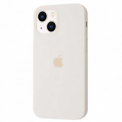 Чехол Silicone Case для iPhone 15 Plus Full (№11 Antique White)