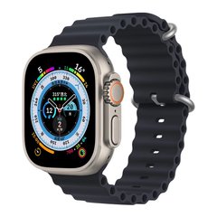 Ремінець Ocean Band на Apple Watch 38|40|41 Charcoal Gray