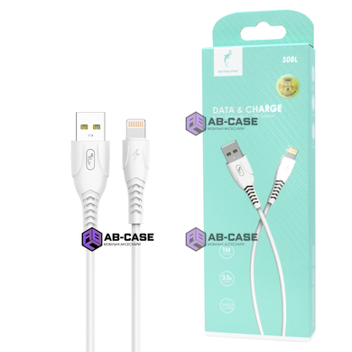 Кабель USB to Lightning 3.5A SkyDolphin Cable White