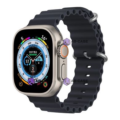 Ремешок Ocean Band для Apple Watch 38|40|41 Charcoal Gray