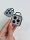 Защитные линзы для камеры iPhone 13 Pro Metal Diamonds Lens блестящие Silver 2