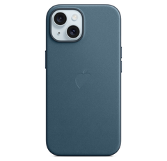Чехол для iPhone 15 Plus FineWoven Case with MagSafe Pacific Blue