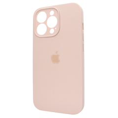 Чехол Silicone Сase для iPhone 15 Pro Max Full Camera №19 Pink Sand
