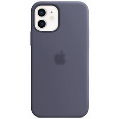 Чехол Silicone Case для iPhone 12 mini FULL (№46 Lavender Gray)