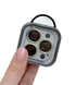 Защитные линзы на камеру iPhone 15 Pro Max Metal Glass Lenses Light Green